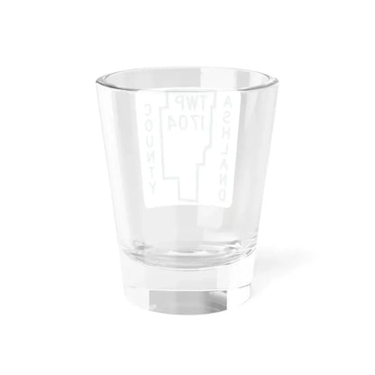Mifflin Township Route 1704 Ashland County Ohio (Ohio) (Road Sign) Shot Glass 1.5oz - Go Mug Yourself