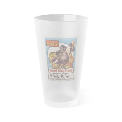 MIGHTY JOE YOUNG (EGYPT) 1949 Movie Poster - Frosted Pint Glass 16oz 16oz Frosted - Go Mug Yourself