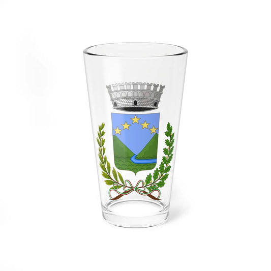 Mignanego-Stemma (Italy) (Coat of Arms) Pint Glass 16oz 16oz - Go Mug Yourself