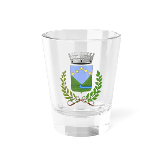 Mignanego-Stemma (Italy) (Coat of Arms) Shot Glass 1.5oz 1.5oz - Go Mug Yourself