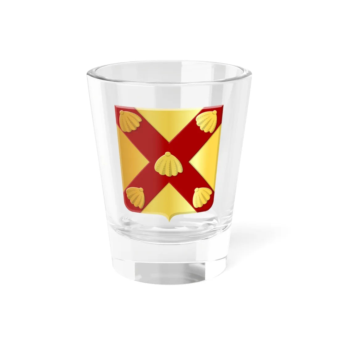 Mijnsheerenland wapen (Netherlands) (Coat of Arms) Shot Glass 1.5oz 1.5oz - Go Mug Yourself