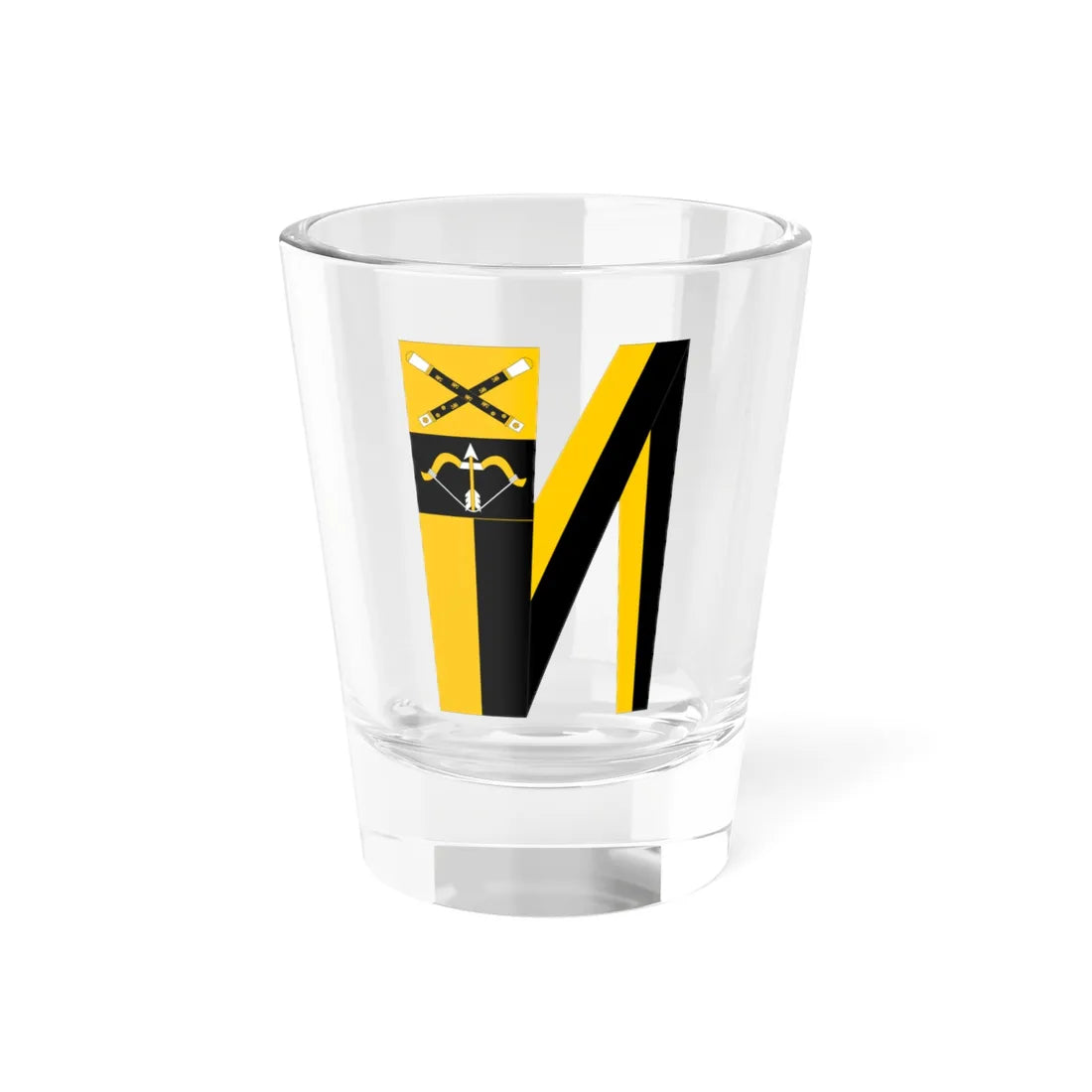 Mikkelin kotiseutuviiri (Finland) Shot Glass 1.5oz 1.5oz - Go Mug Yourself