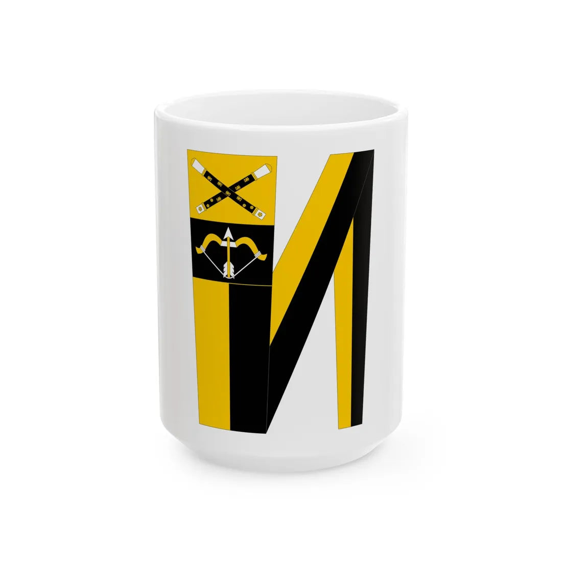 Mikkelin kotiseutuviiri (Finland) White Coffee Mug 15oz - Go Mug Yourself