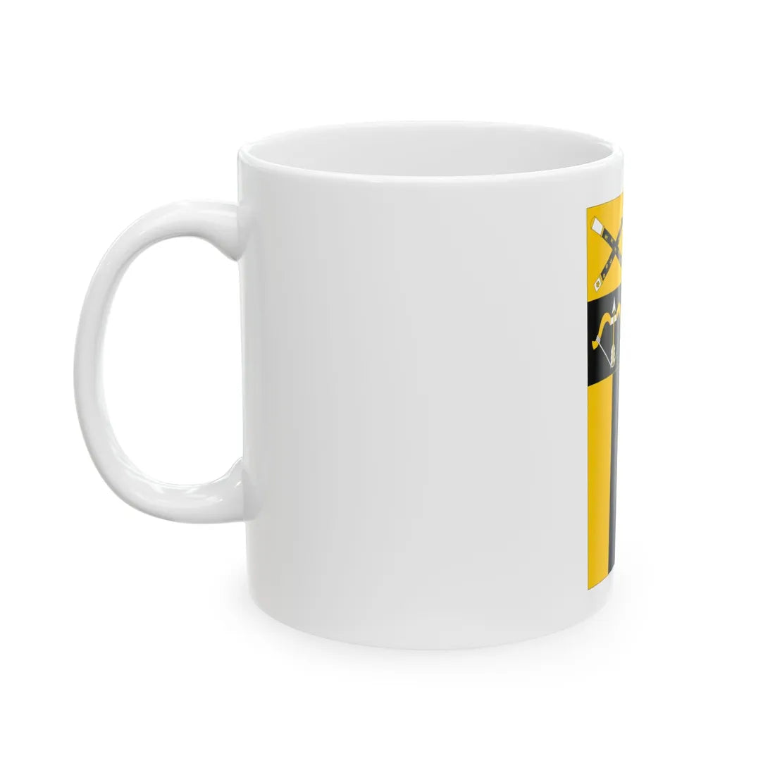 Mikkelin kotiseutuviiri (Finland) White Coffee Mug - Go Mug Yourself
