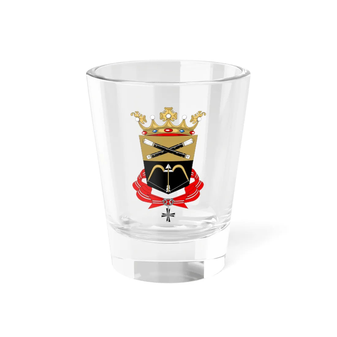 Mikkeli.vaakuna (Finland) (Coat of Arms) Shot Glass 1.5oz 1.5oz - Go Mug Yourself