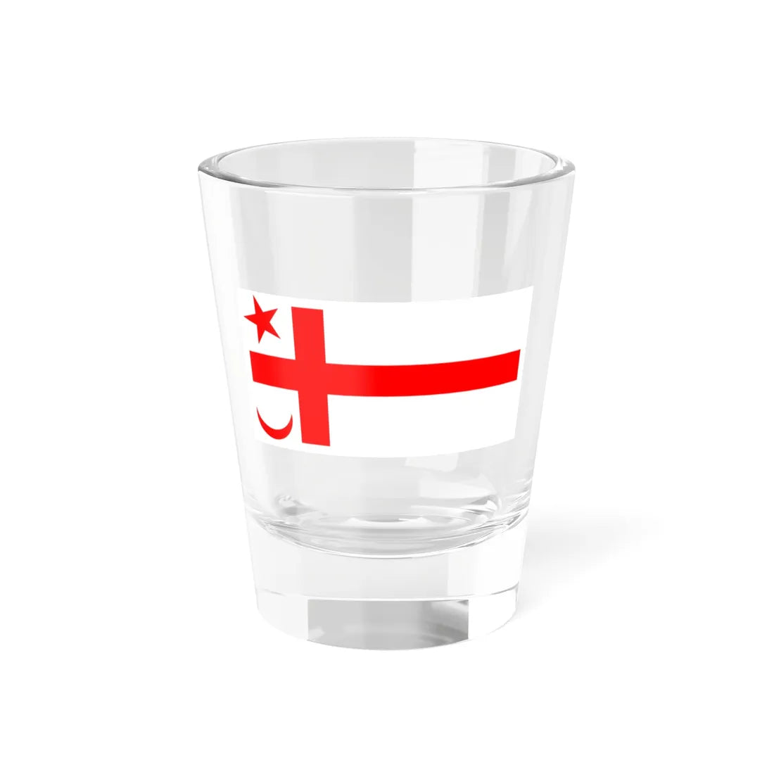Mikmaq State Flag (Canada) Shot Glass 1.5oz 1.5oz - Go Mug Yourself
