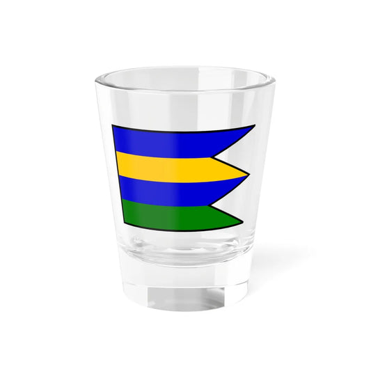 Mikusovce Ilava Flag (Slovakia) Shot Glass 1.5oz 1.5oz - Go Mug Yourself
