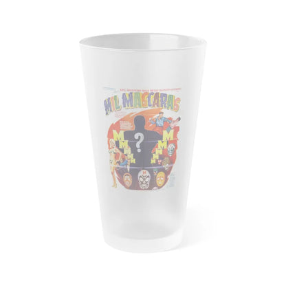 MIL MISCARAS 1969 Movie Poster - Frosted Pint Glass 16oz-16oz-Frosted-Go Mug Yourself