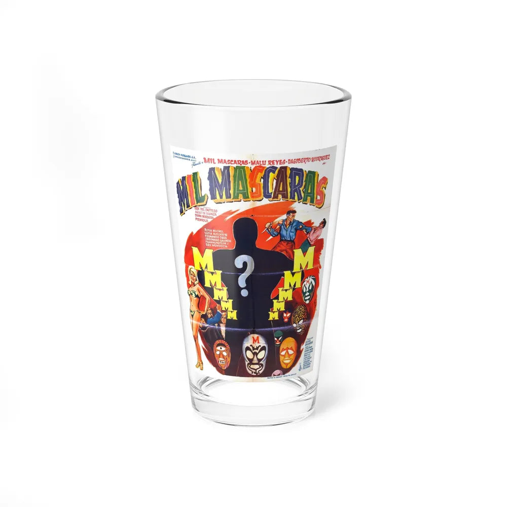 MIL MISCARAS 1969 Movie Poster - Pint Glass 16oz-16oz-Go Mug Yourself