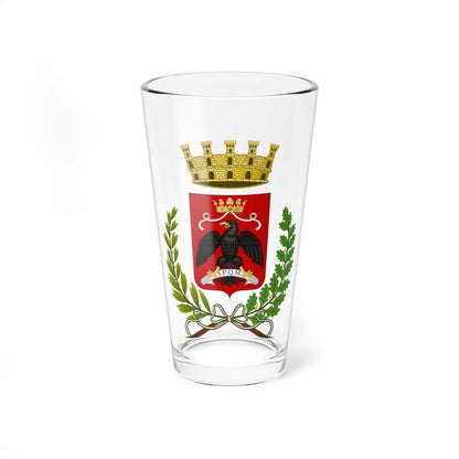Milazzo-Stemma (Italy) (Coat of Arms) Pint Glass 16oz 16oz - Go Mug Yourself