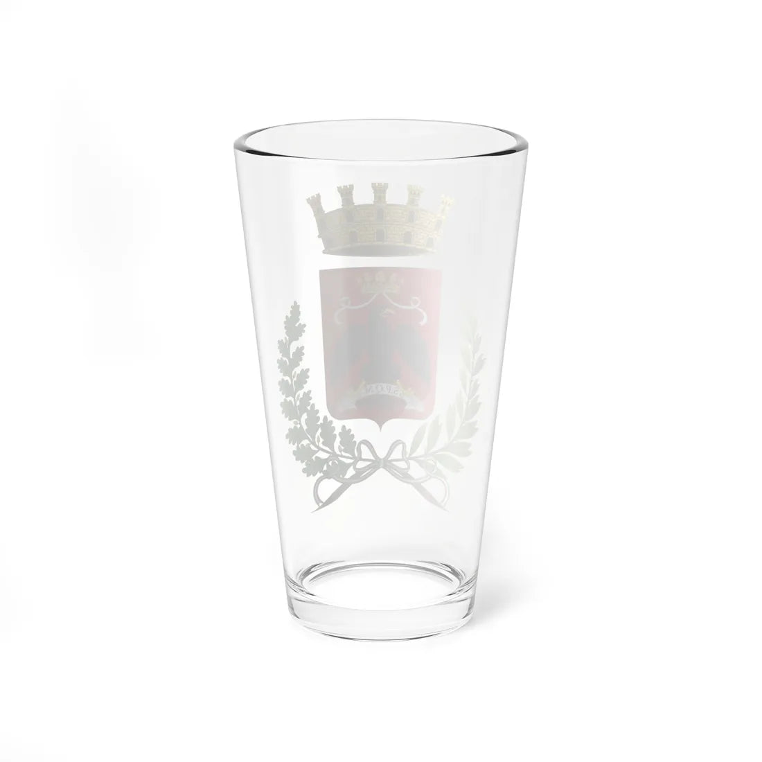 Milazzo-Stemma (Italy) (Coat of Arms) Pint Glass 16oz - Go Mug Yourself