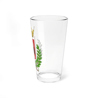 Milazzo-Stemma (Italy) (Coat of Arms) Pint Glass 16oz - Go Mug Yourself