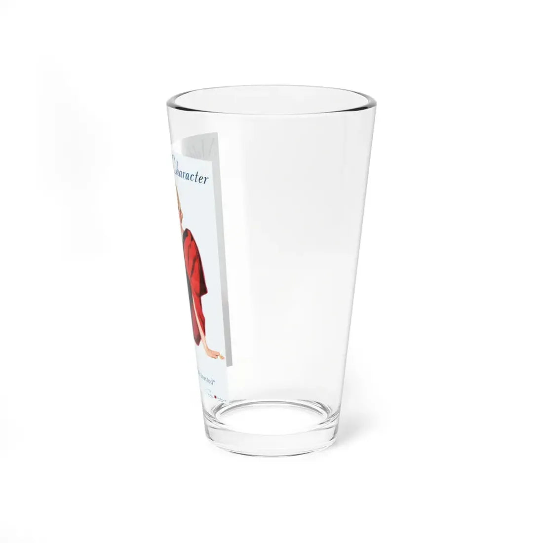 Mildness and Character, It's toasted, 1933 (Magazine Illustration) Pint Glass 16oz - Go Mug Yourself