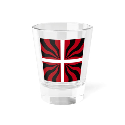 Militarfahne der Stadt und Republik Bern (Switzerland) Shot Glass 1.5oz 1.5oz - Go Mug Yourself
