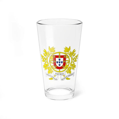 Military coat of arms of Portugal - Pint Glass 16oz 16oz - Go Mug Yourself