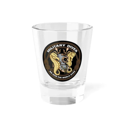 Military Diver (U.S. Navy) Shot Glass 1.5oz 1.5oz - Go Mug Yourself