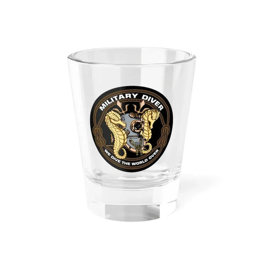 Military Diver (U.S. Navy) Shot Glass 1.5oz 1.5oz - Go Mug Yourself