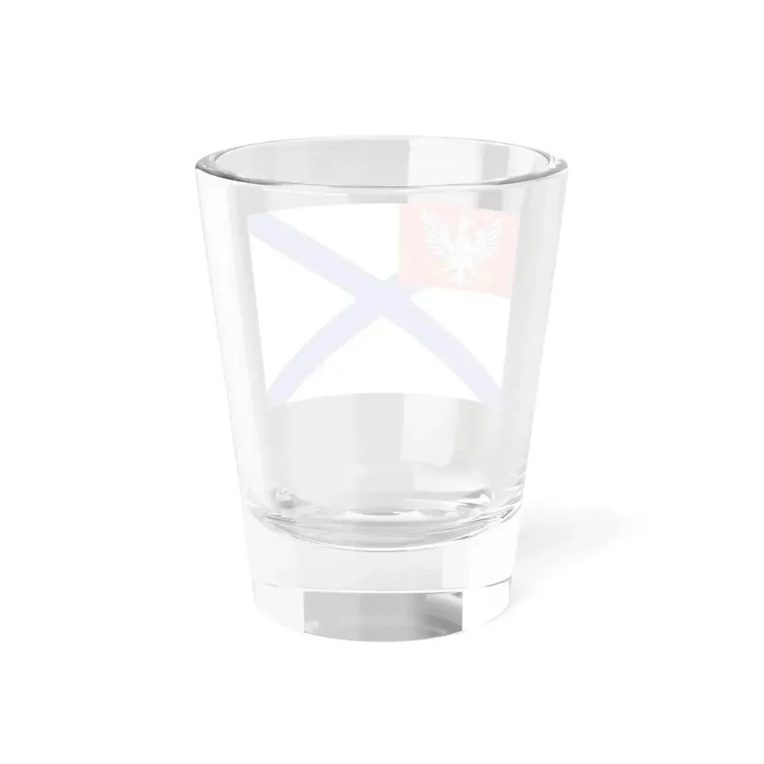 Military ensign of Vistula Flotilla of Congress Poland (Poland) Shot Glass 1.5oz - Go Mug Yourself