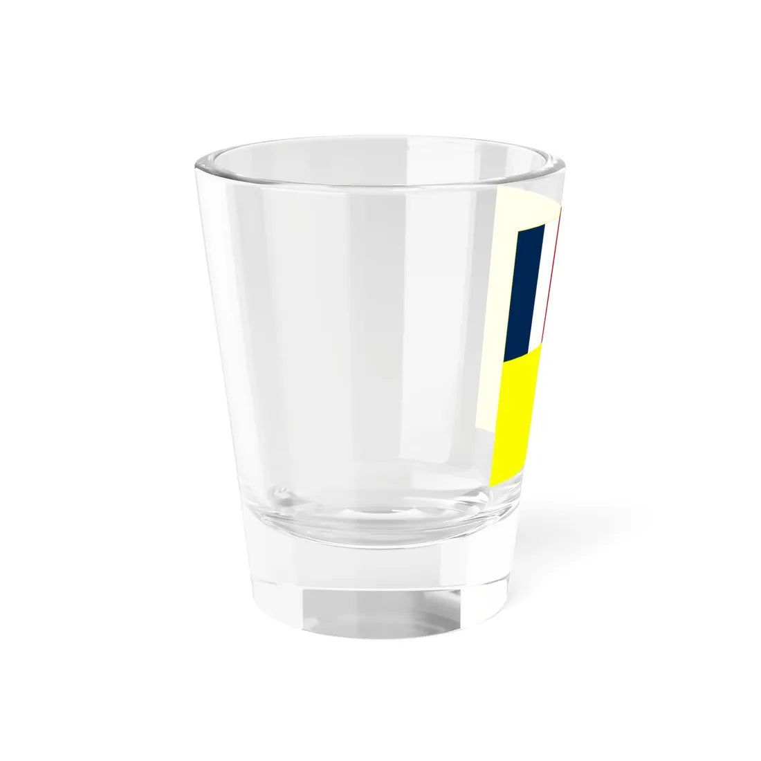 Military flag of Annam French protectorate (Belgium) Shot Glass 1.5oz - Go Mug Yourself