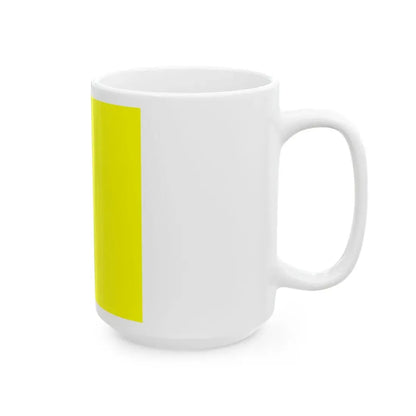 Military flag of Annam French protectorate (Belgium) White Coffee Mug - Go Mug Yourself