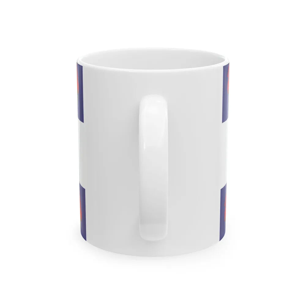Military Flag of Argentine Confederation (Argentina) White Coffee Mug - Go Mug Yourself