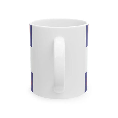 Military Flag of Argentine Confederation (Argentina) White Coffee Mug - Go Mug Yourself