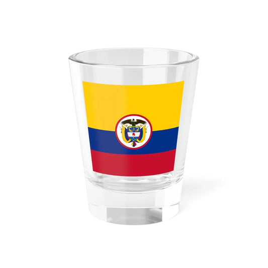 Military flag of Colombia (Colombia) Shot Glass 1.5oz 1.5oz - Go Mug Yourself