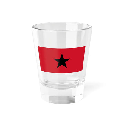 Military flag of Guinea-Bissau (Guinea) Shot Glass 1.5oz 1.5oz - Go Mug Yourself