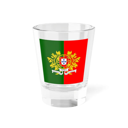 Military flag of Portugal (Portugal) Shot Glass 1.5oz 1.5oz - Go Mug Yourself