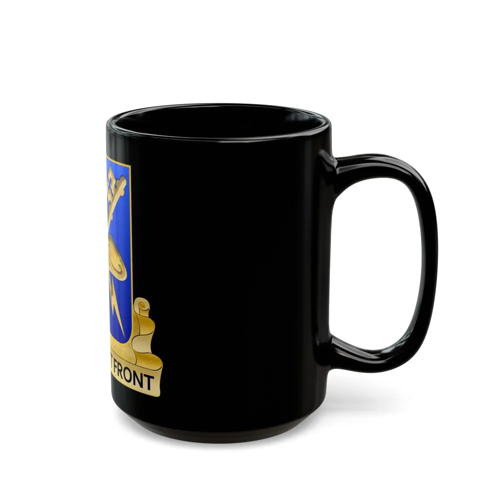 Military Intelligence Corps (U.S. Army) Black Coffee Mug-Go Mug Yourself