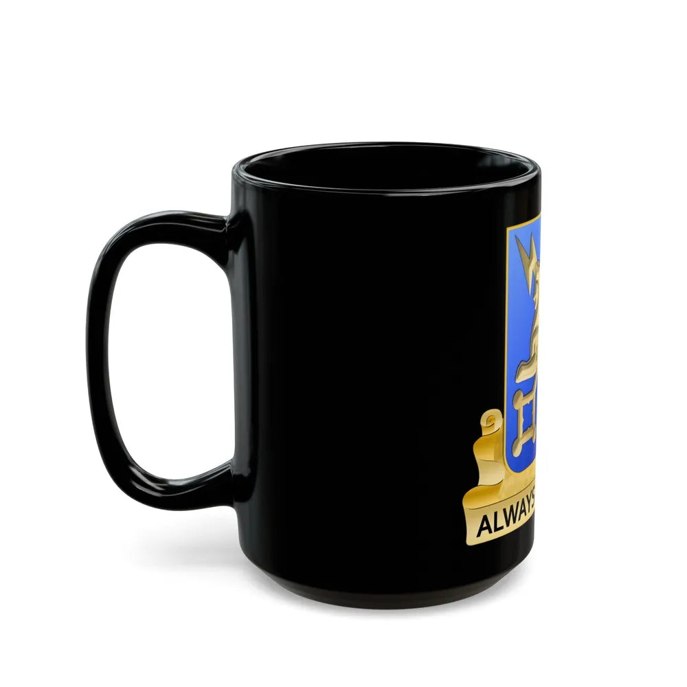 Military Intelligence Corps (U.S. Army) Black Coffee Mug-Go Mug Yourself