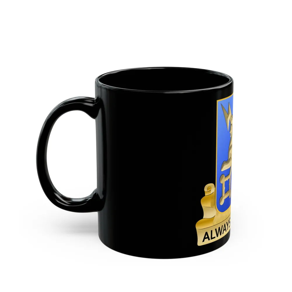 Military Intelligence Corps (U.S. Army) Black Coffee Mug-Go Mug Yourself