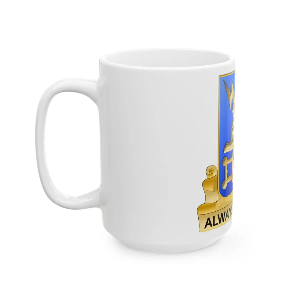 Military Intelligence Corps (U.S. Army) White Coffee Mug-Go Mug Yourself