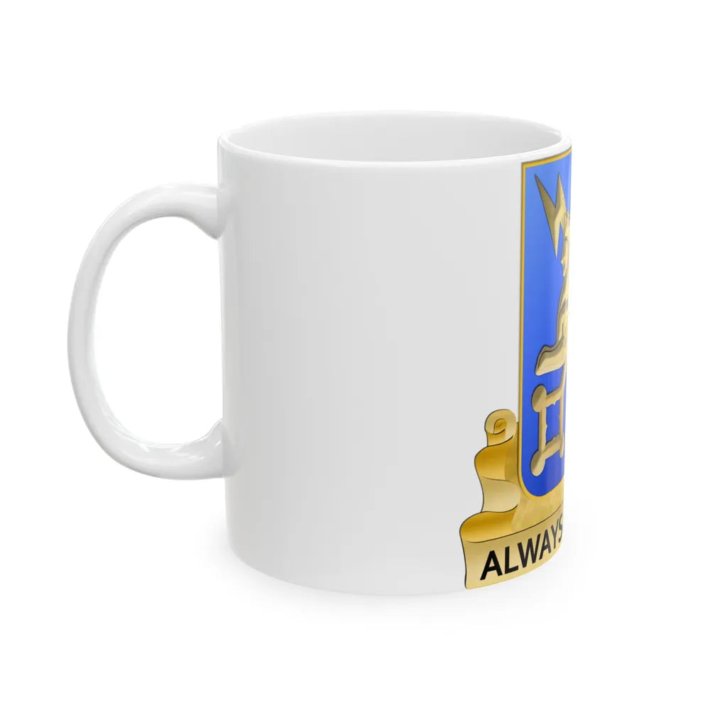 Military Intelligence Corps (U.S. Army) White Coffee Mug-Go Mug Yourself