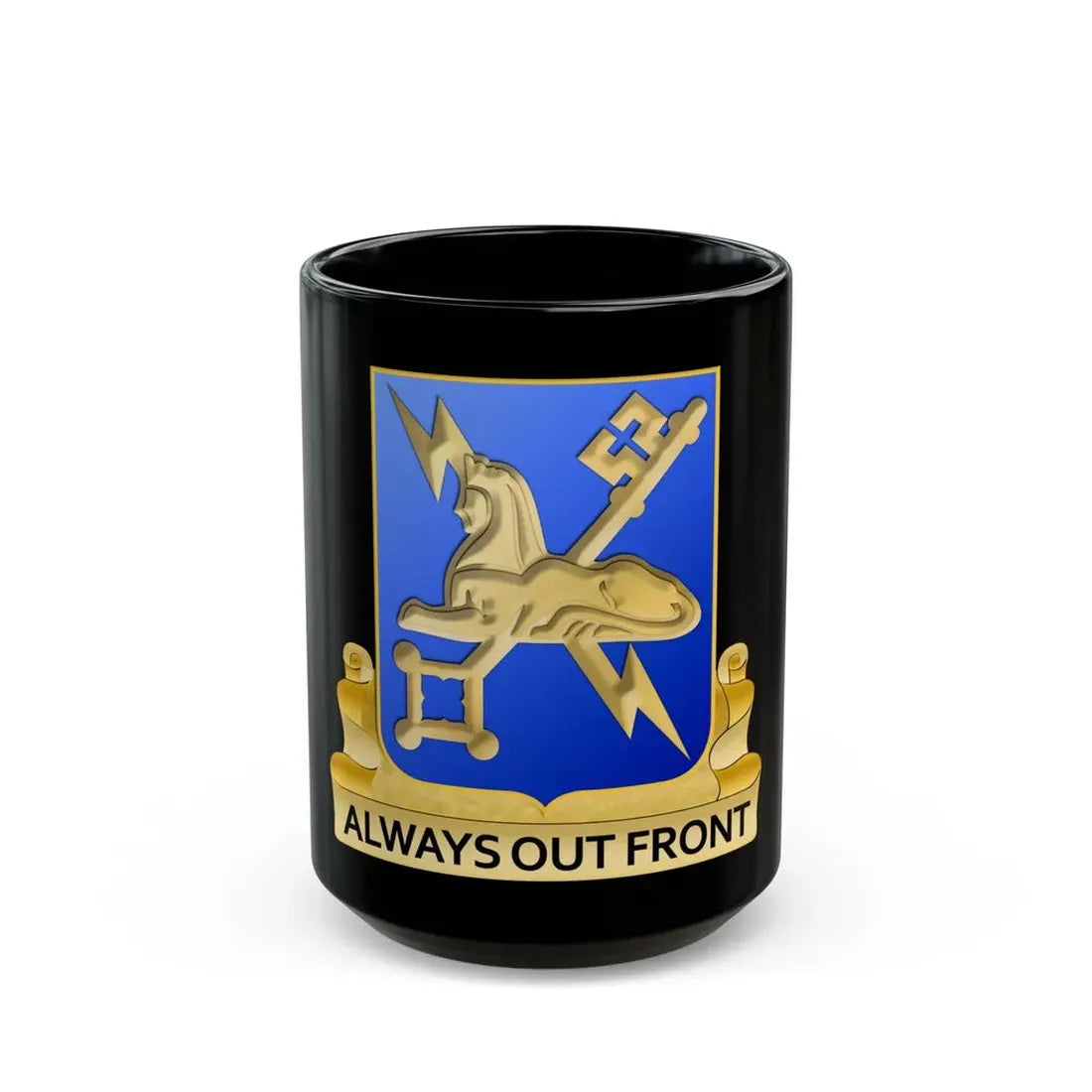 Military Intelligence Corps (U.S. Army) Black Coffee Mug 15oz - Go Mug Yourself