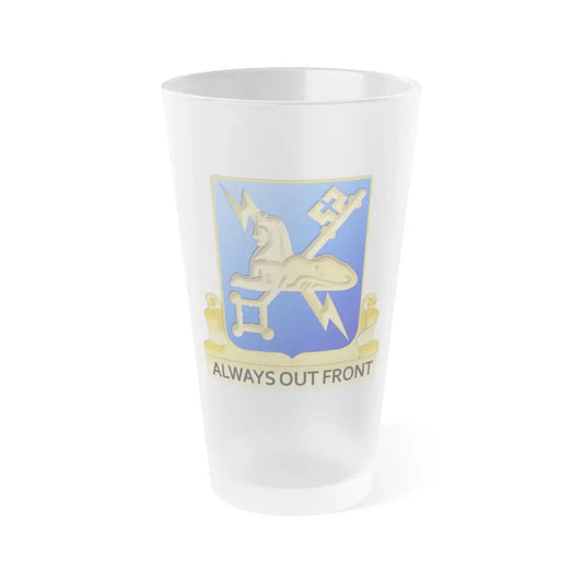 Military Intelligence Corps (U.S. Army) Frosted Pint Glass 16oz Default Title - Go Mug Yourself