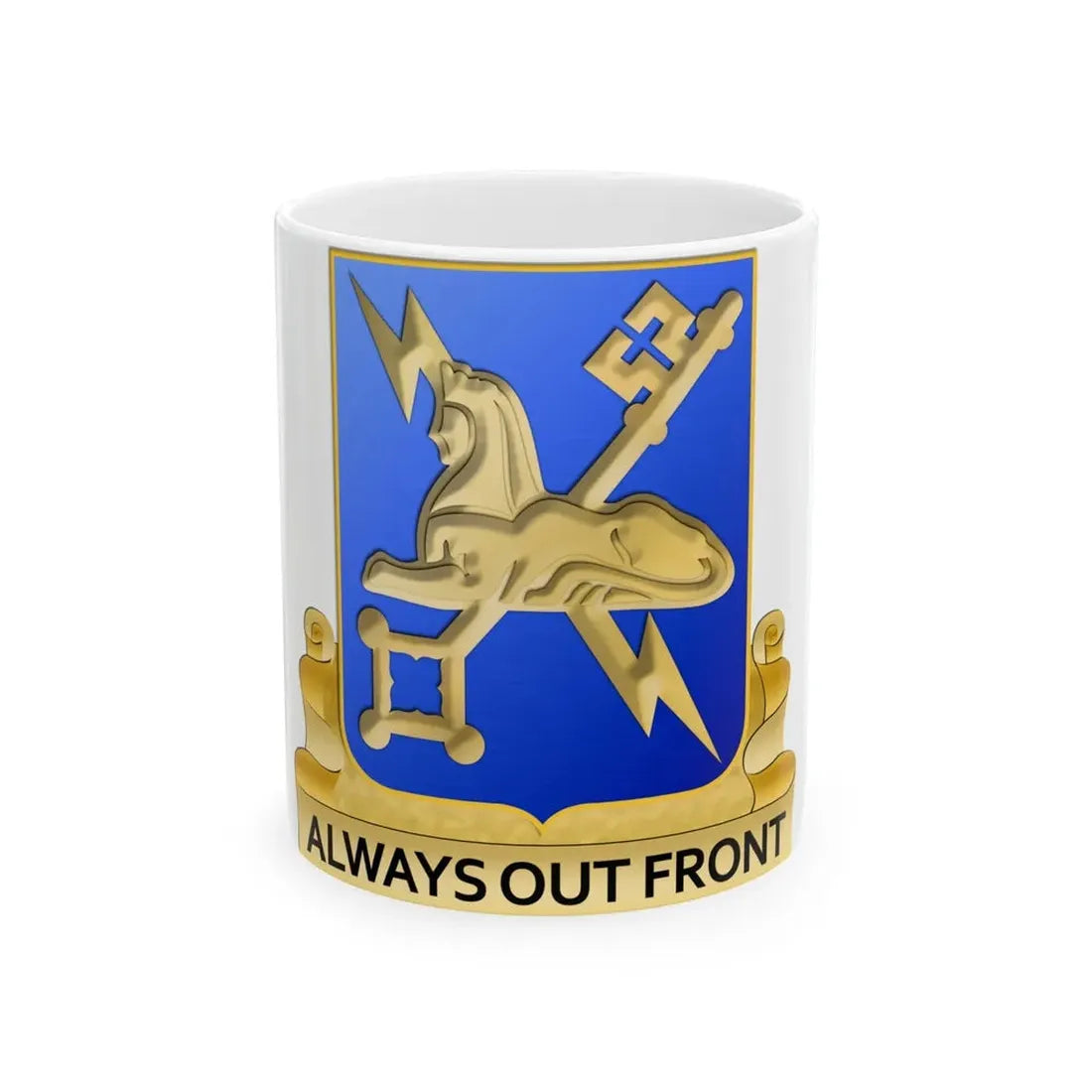 Military Intelligence Corps (U.S. Army) White Coffee Mug 11oz - Go Mug Yourself