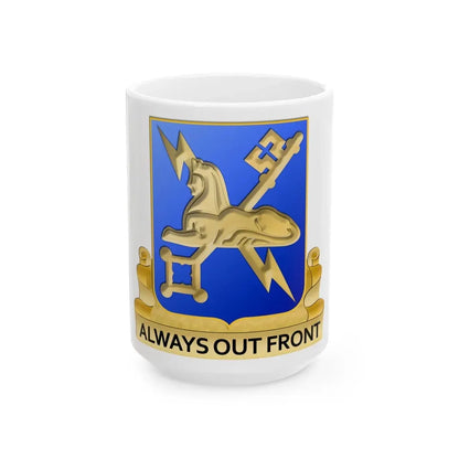 Military Intelligence Corps (U.S. Army) White Coffee Mug 15oz - Go Mug Yourself