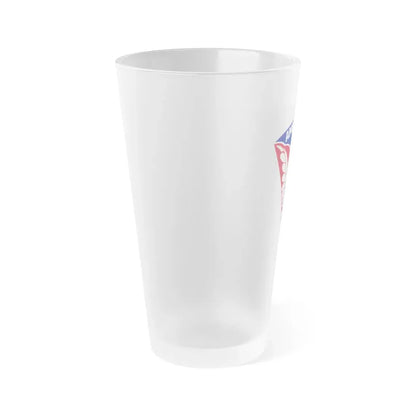 Military Mission to Moscow USSR (U.S. Army) Frosted Pint Glass 16oz - Go Mug Yourself
