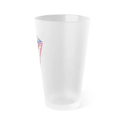 Military Mission to Moscow USSR (U.S. Army) Frosted Pint Glass 16oz - Go Mug Yourself