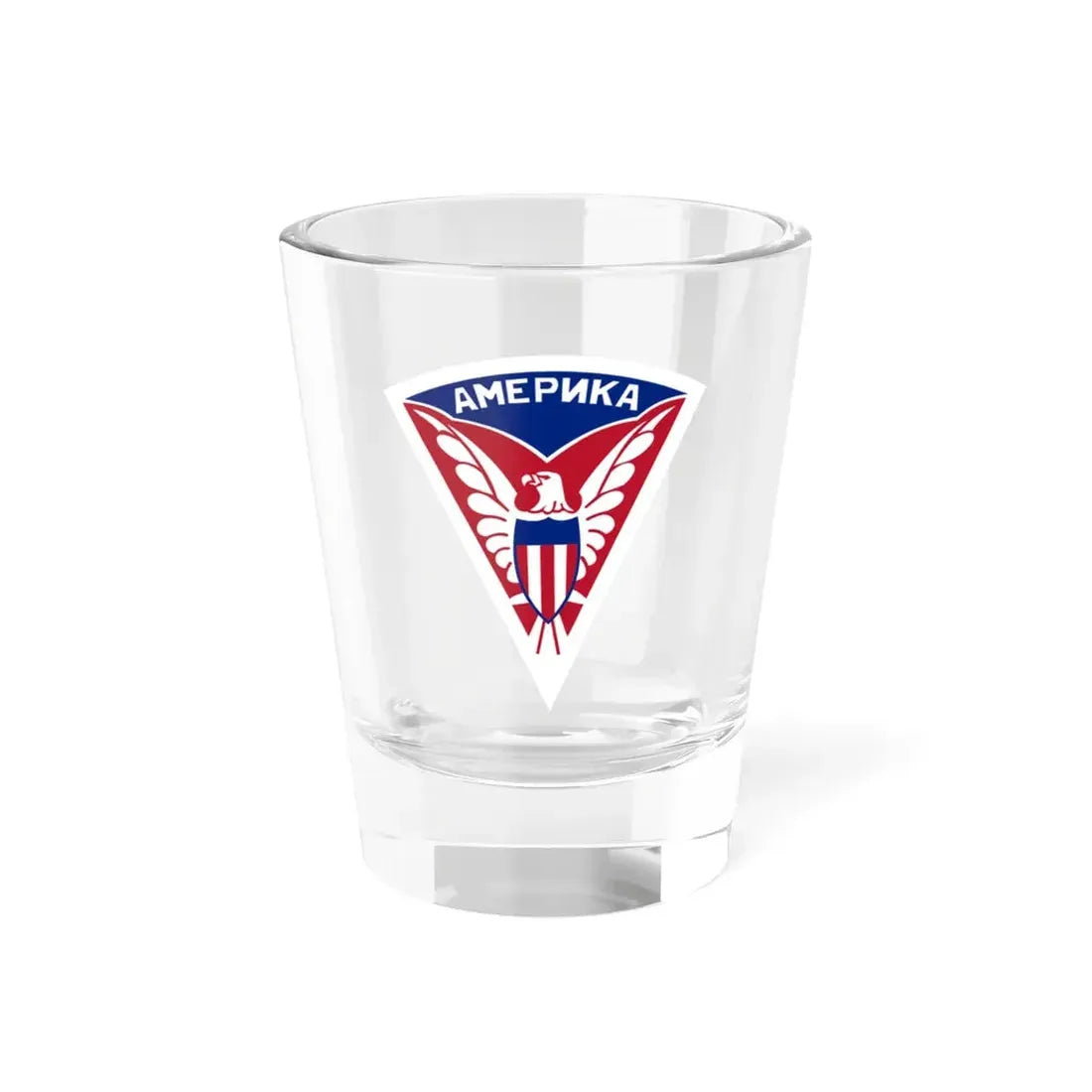 Military Mission to Moscow USSR (U.S. Army) Shot Glass 1.5oz 1.5oz - Go Mug Yourself