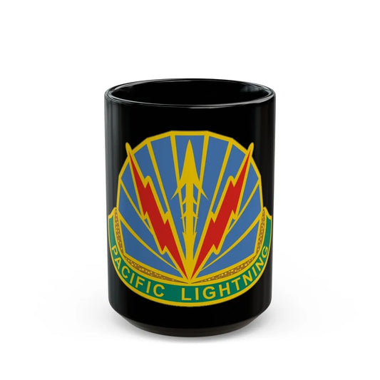 Military Police Brigade Hawaii 2 (U.S. Army) Black Coffee Mug-15oz-Go Mug Yourself