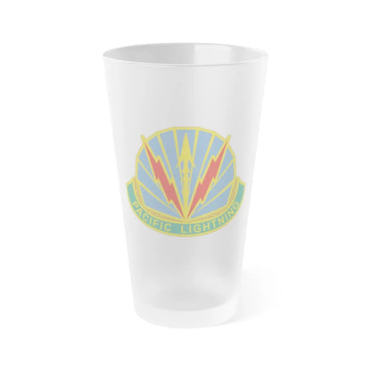 Military Police Brigade Hawaii 2 (U.S. Army) Frosted Pint Glass 16oz-Go Mug Yourself