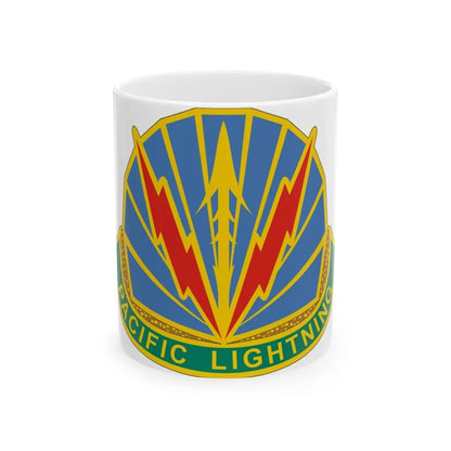 Military Police Brigade Hawaii 2 (U.S. Army) White Coffee Mug-11oz-Go Mug Yourself