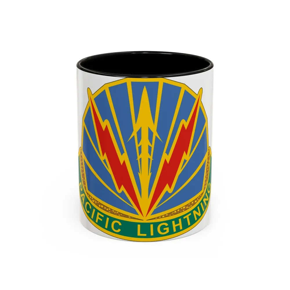 Military Police Brigade Hawaii 2 (U.S. Army) Accent Coffee Mug 11oz Black - Go Mug Yourself
