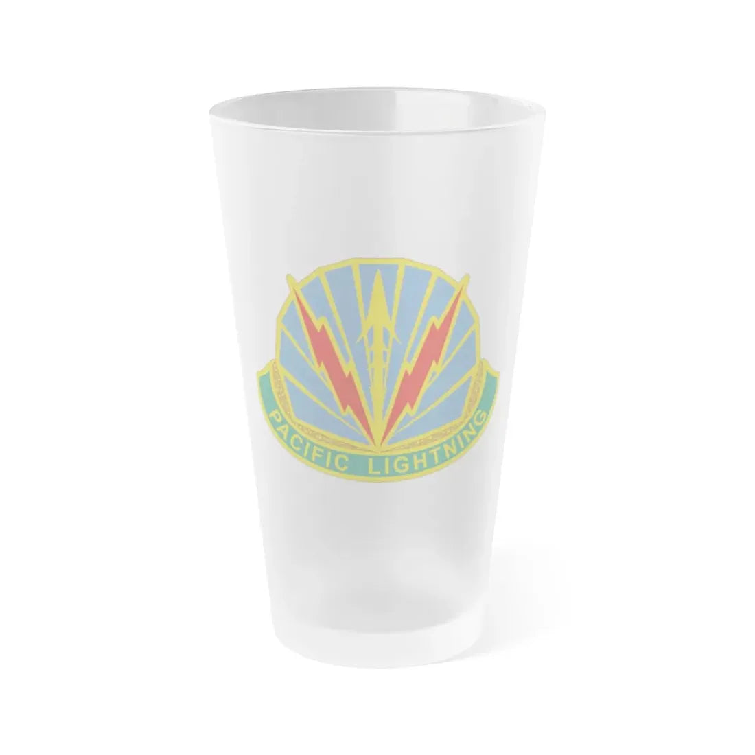 Military Police Brigade Hawaii 2 (U.S. Army) Frosted Pint Glass 16oz Default Title - Go Mug Yourself