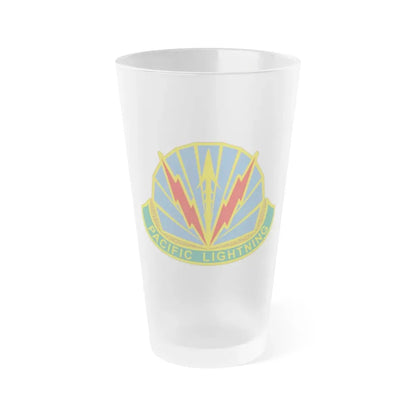 Military Police Brigade Hawaii 2 (U.S. Army) Frosted Pint Glass 16oz Default Title - Go Mug Yourself