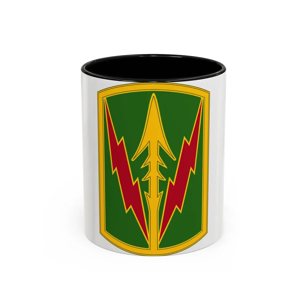 Military Police Brigade Hawaii 3 (U.S. Army) Accent Coffee Mug 11oz Black - Go Mug Yourself