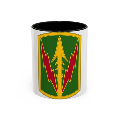 Military Police Brigade Hawaii 3 (U.S. Army) Accent Coffee Mug 11oz Black - Go Mug Yourself