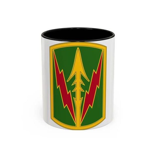 Military Police Brigade Hawaii 3 (U.S. Army) Accent Coffee Mug 11oz Black - Go Mug Yourself
